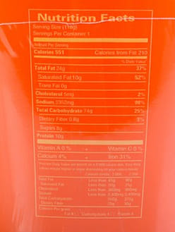 JML Spicy Beef Instant Noodle Bowl 119 g